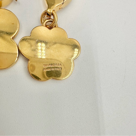 NEW Balenciaga Crystal-embellished Puppy Earrings - Picture 4 of 7